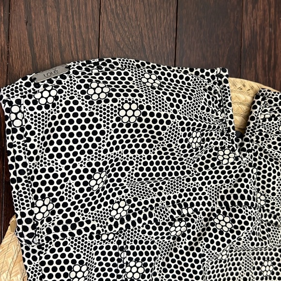 Lole Island Bubble Cutout Back Strapless Aztec Print Swimsuit Size Medium - Picture 4 of 10